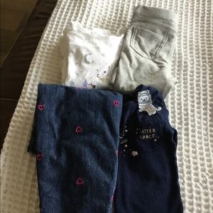 Lot of 4 items baby, Carter’s, Osh Kosh,